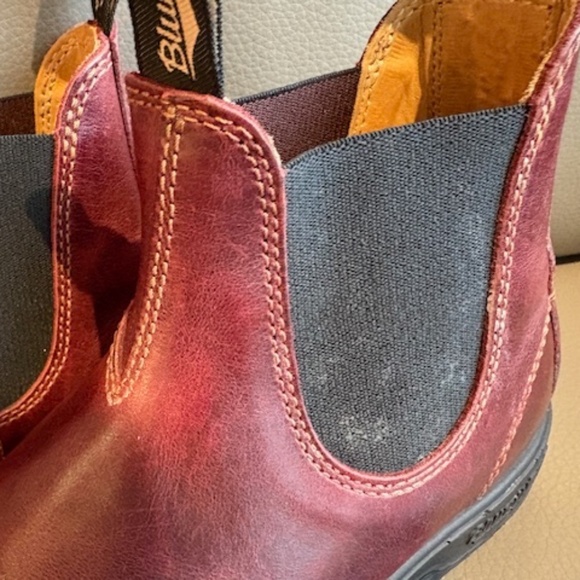 Blundstone Classic Women's sz US 9 premium leather Chelsea boots burgundy red - Picture 8 of 16